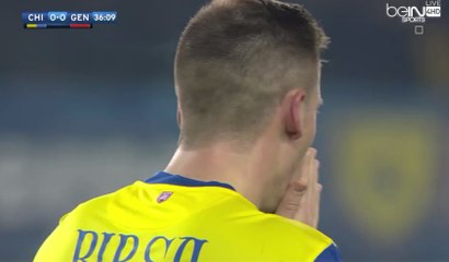 Valter Birsa Penalty Goal LOSE - Chievo Verona 0-0 Genoa CFC - (05/12/2016)