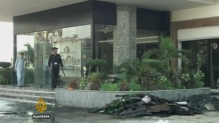 Pakistan's Regent Plaza hotel hit by deadly fire