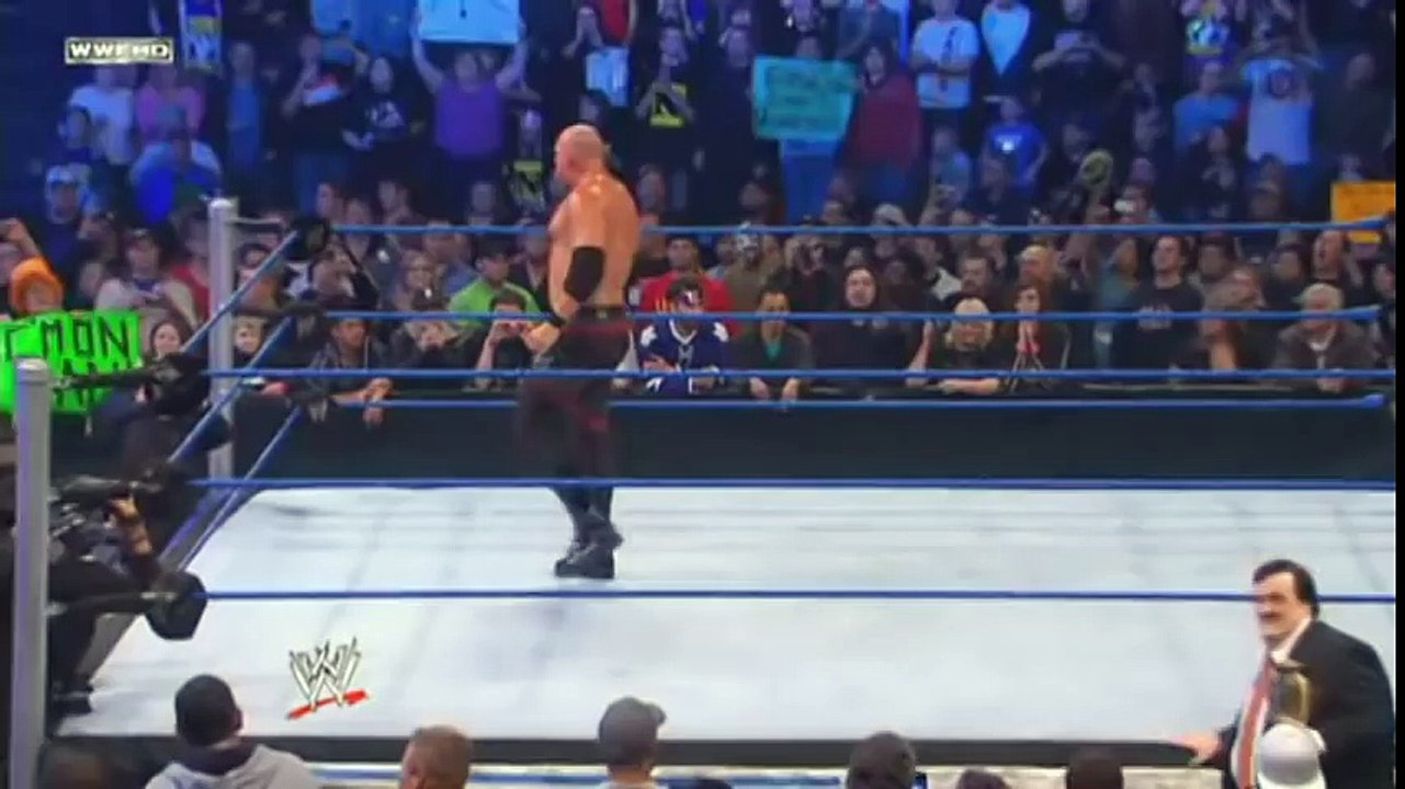WWE Smackdown 22-10-2010 The Undertaker takes Kane to Hell (HD)