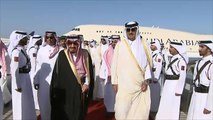الملك سلمان يصل الدوحة في إطار جولته الخليجية