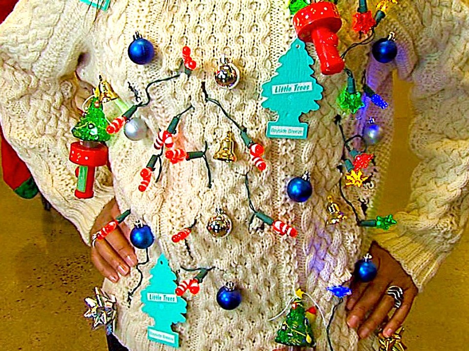 3 DIY Ugly Christmas Sweaters That Will Crush the Competition