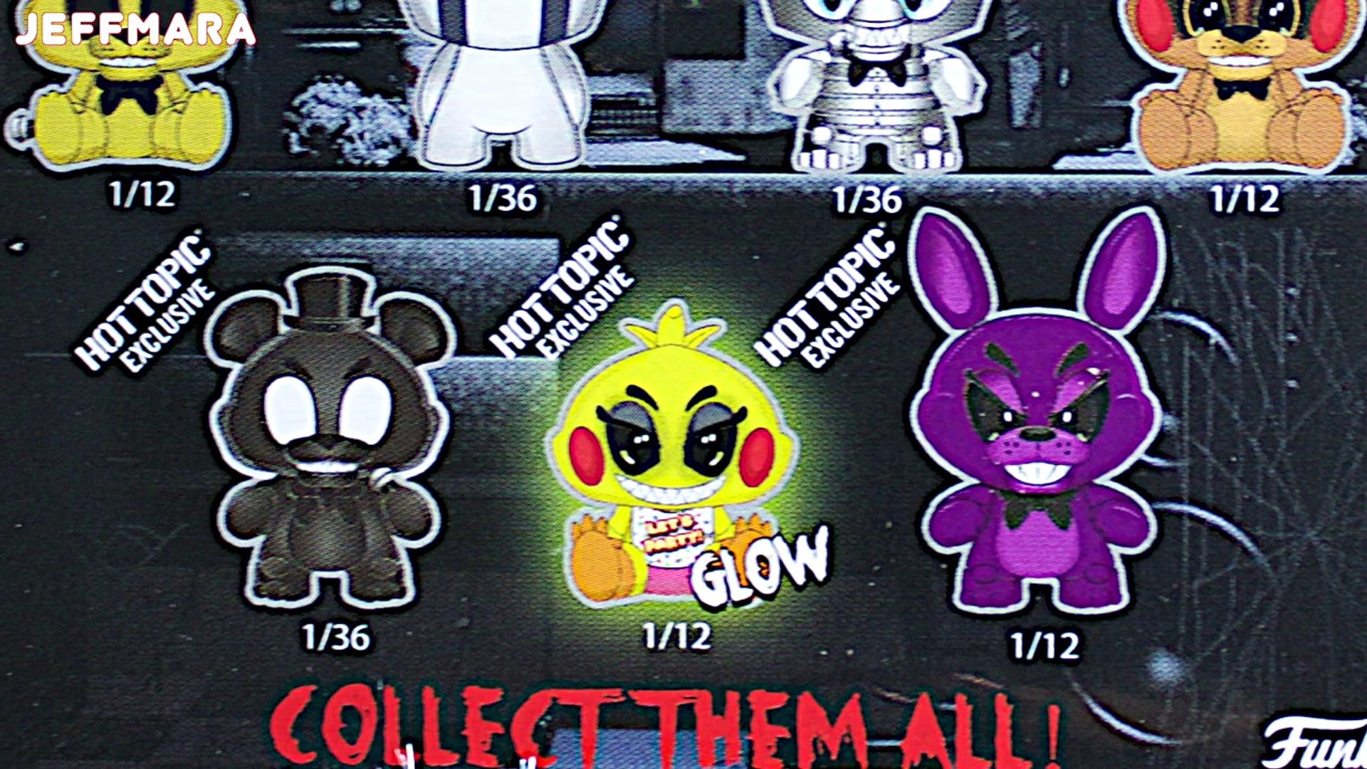 fnaf mystery minis exclusives