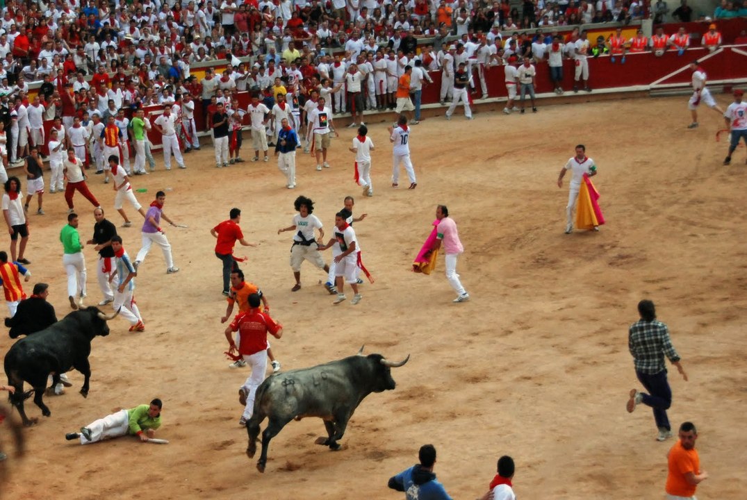 Top Funny Bull Fight In Public || Funny Angry Attacks ||