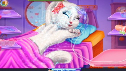 funny videos for kids,up makeup and hair with baby cat does the morning