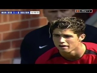 Cristiano Ronaldo skill When Playing First in Manchester United