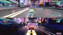 Cars 2 The Video Game CHICK HICKS vs SNOT ROD on Ginza Sprint Close Race By Disney Cars Toy Club