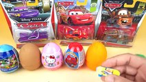Disney Pixar Cars Mcqueen Ramone Mater Unboxing Toys Surprise Eggs Play Doh SpiderMan Hello Kitty Su