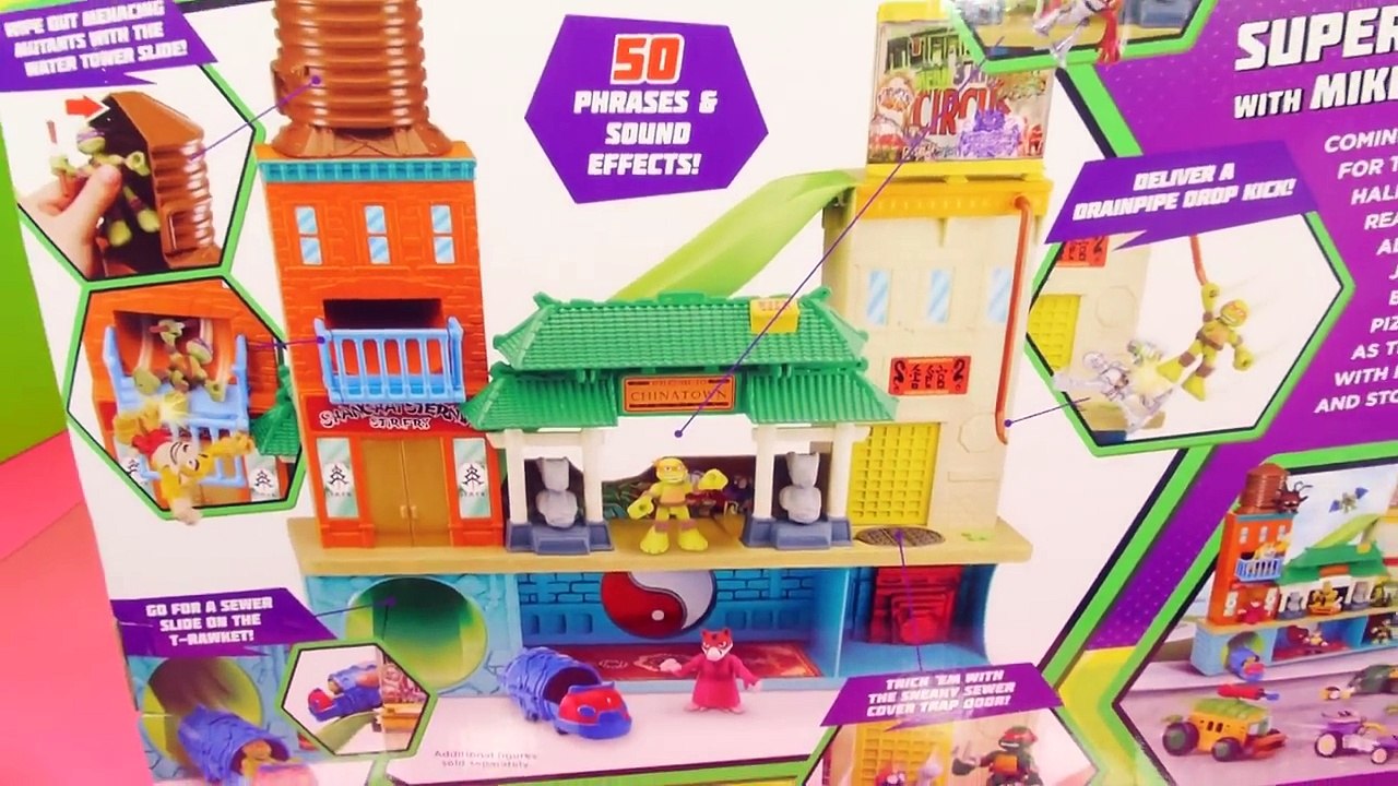 Teenage Mutant Ninja Turtles Sewer HQ Playset Nickelodeon Toys DCTC Disney Cars Toy Club