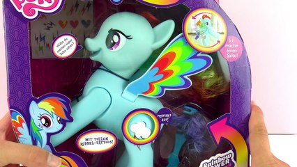 My little Pony | Rainbow Dash macht Saltos | Regenbogen Power | Elektisches Spielzeug für Mädchen