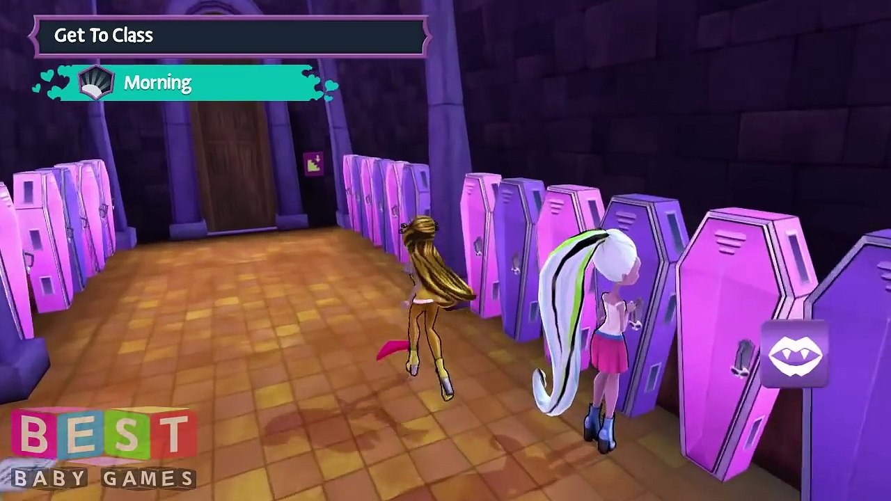 ღ Monster High - New Ghoul In School (Walkthrough Part 30)