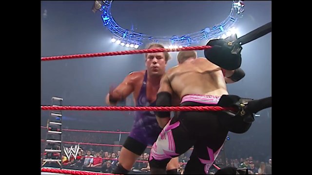 FULL MATCH - Christian vs. Rob Van Dam - Intercontinental Title Ladder Match: Raw, Sept. 29, 2003