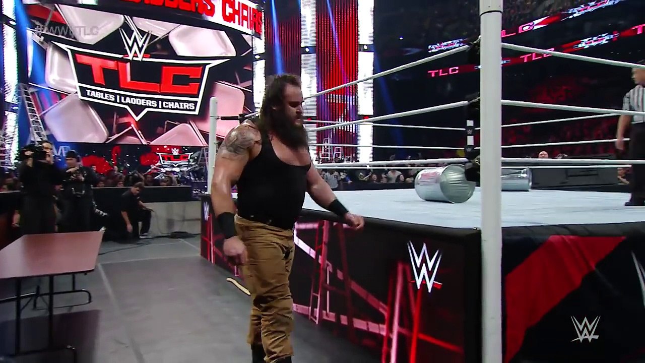 FULL MATCH - The Wyatt Family vs. The ECW Originals - Eight-man Elimination Tables Match: TLC 2015