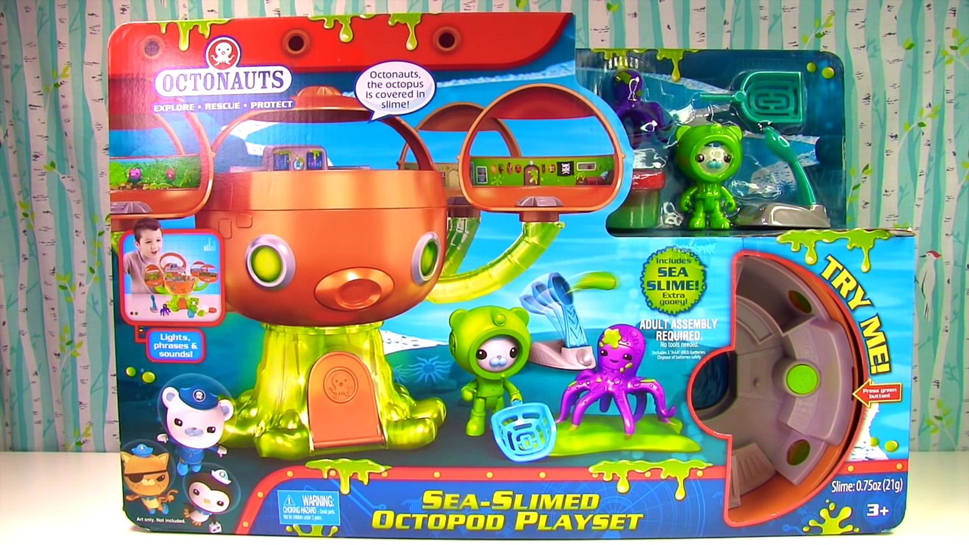 octopod slime playset