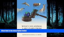 READ book What Can Animal Law Learn from Environmental Law? (Environmental Law Institute) BOOK