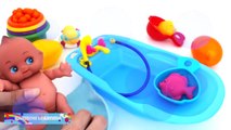 Baby Doll Bathtime Gum Balls Surprise Eggs Toys for Kids Frozen Sofia Minnie RainbowLearning (NEW)