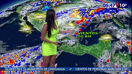 Susana Almeida Pronostico del Tiempo 5 de Diciembre de 2016