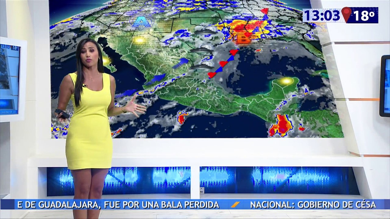 Susana Almeida Pronostico del Tiempo 5 de Diciembre de 2016  Vesp.