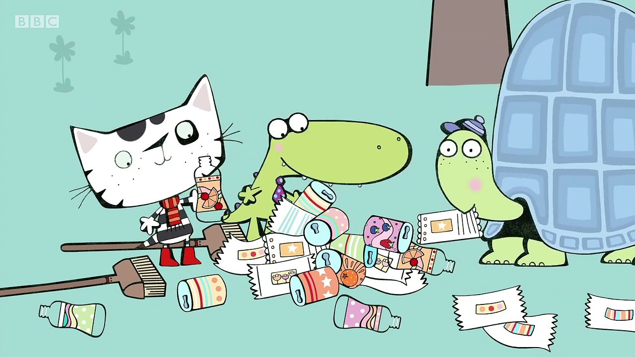 Wussywat the Clumsy Cat . s01e44 . Tidy . children story cartoon