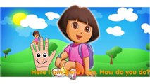 Frozen Dora The Explorer doc mcstuffins 3D Finger Family Collection Cartoon Animation Nursery Rhymes