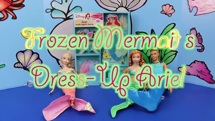 Download Video: Frozen Elsa, Anna, Mike The Merman MERMAIDS Toy Review The Little Mermaid Ariel Doll DisneyCarToys