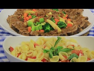 عرق روستو - مكرونة بالطماطم و الموتزاريلا | بالهنا حلقة كاملة