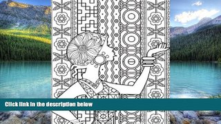 Online ZenMaster Coloring Books Color My Cover Notebook (woman, 200pg): Therapeutic notebook for