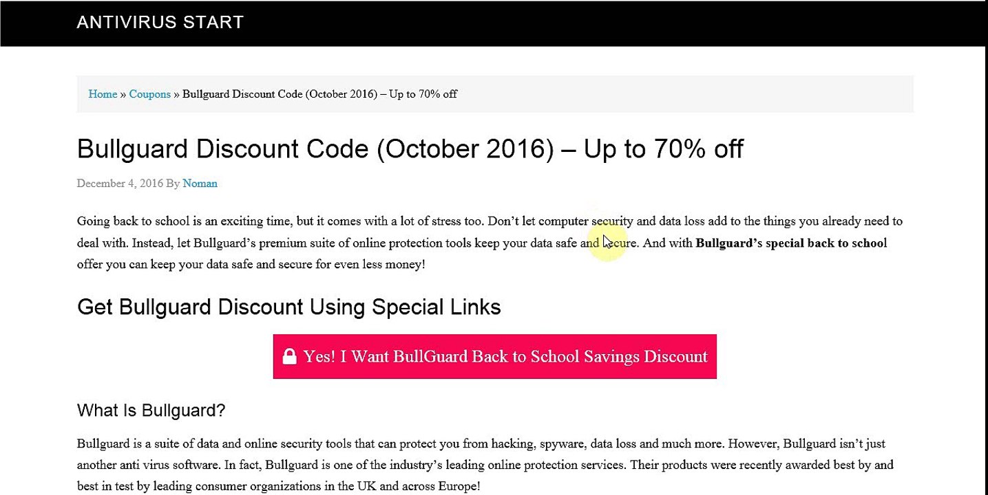 50% Off BullGuard Discount Codes, Black Friday 2016