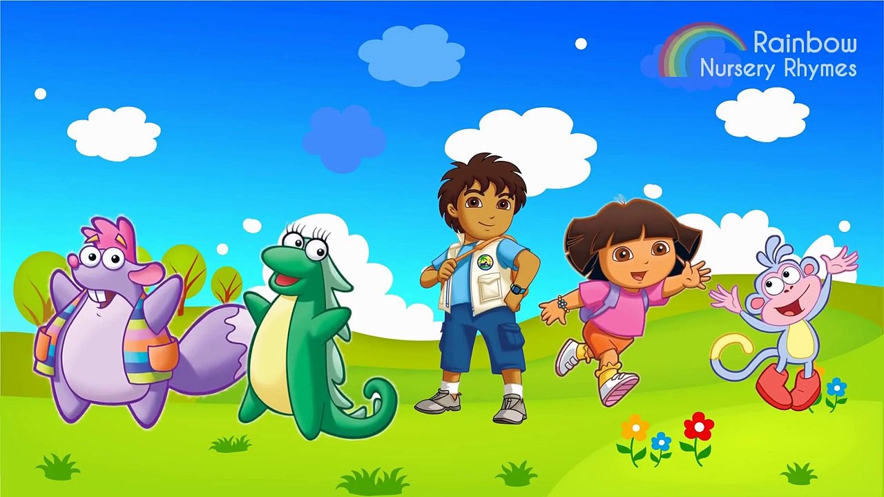 Finger Family Song Dora The Explorer Song | Kids songs and Nursery Rhymes