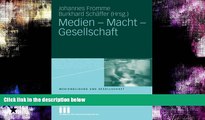 Buy NOW  Medien - Macht - Gesellschaft (Medienbildung und Gesellschaft) (German Edition)   Book