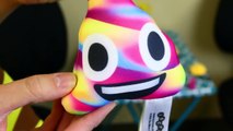GIANT SURPRISE TOYS Emoji Balloon Drop Pop Challenge Emojis & Emoticons Toys   Poop by DisneyCarToys
