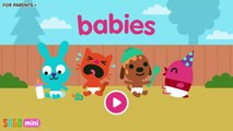 Sago Mini Babies Fun and Family activities - Feeding, Bathing, Diaper Change for Babies