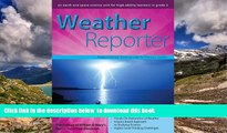 Pre Order Weather Reporter: A Second-Grade Earth Science Unit (William   Mary Units) Center for