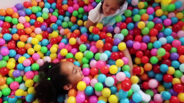 Ball Pit Prank Bad Kids Sledding Down The Stairs Kids Indoor Fun Activities
