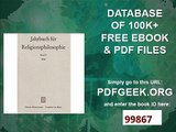 Jahrbuch für Religionsphilosophie - Jahrbuch für Religionsphilosophie Band 5