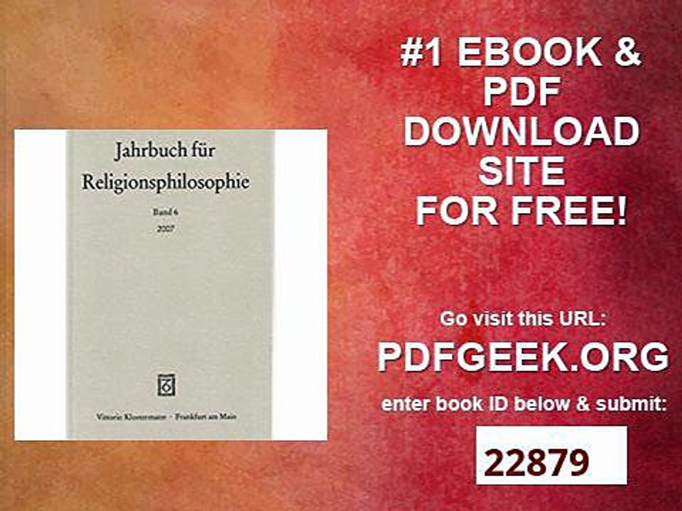 Jahrbuch für Religionsphilosophie - Jahrbuch für Religionsphilosophie Band 6