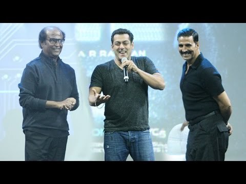 Salman Khan At Robot 2.0 Trailer First Look Launch Full Video HD - Rajinikanth, Akshay Kumar