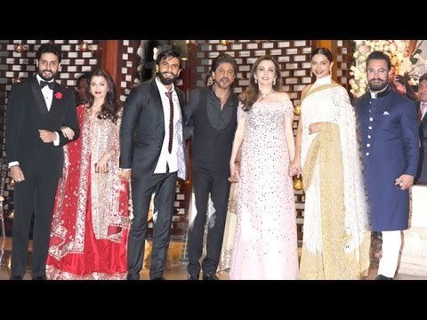 Ambani's Niece GRAND Pre Wedding Party 2016 Full Video HD - Shahrukh,Aamir,Aishwarya,Deepika,Ranveer