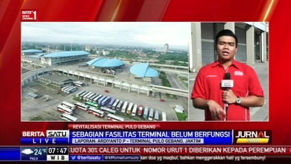 Download Video: Sejumlah Fasilitas Terminal Pulogebang Belum Berfungsi