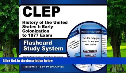 Buy CLEP Exam Secrets Test Prep Team CLEP History of the United States I: Early Colonization to