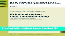PDF Kriminalserien und Unterhaltung: Eine genretheoretische Analyse deutscher und amerikanischer