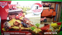 Disney Cars Escape From Frank and The Dinosaurs Track Set by Lots of Toys