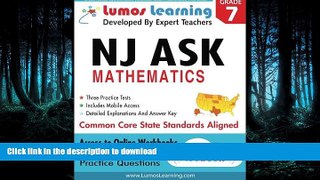 Read Book NJ ASK Practice Tests and Online Workbooks: Grade 7 Mathematics, Third Edition: Common