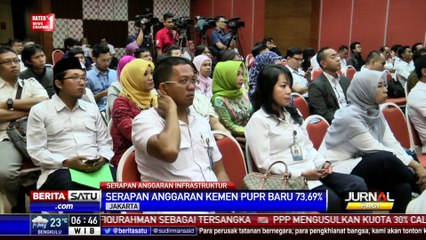 Serapan Anggaran Kemen PUPR Baru 73,69 Persen