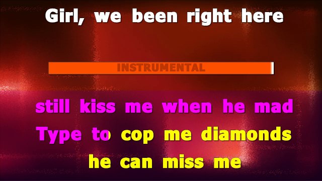 DJ Khaled feat Nicki Minaj - Do you mind explicit KARAOKE / INSTRUMENTAL