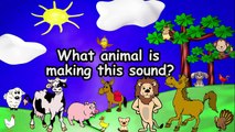 The Animal Sounds Song - Animal Songs for Children - Kids Songs by The Learning Station
