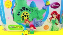 Fisher Price Princess ARIELS CASTLE Little People Toy Review Disneys The Little Mermaid
