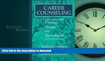 Hardcover Career Counseling: Process, Issues, and Techniques Full Book