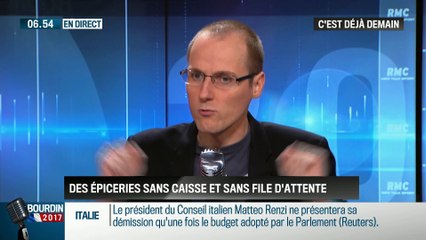 La chronique d'Anthony Morel: Des épiceries sans caisse et sans file d'attente - 06/12