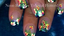 DIY Flower Nails | Easy Floral Nail Art Design Tutorial