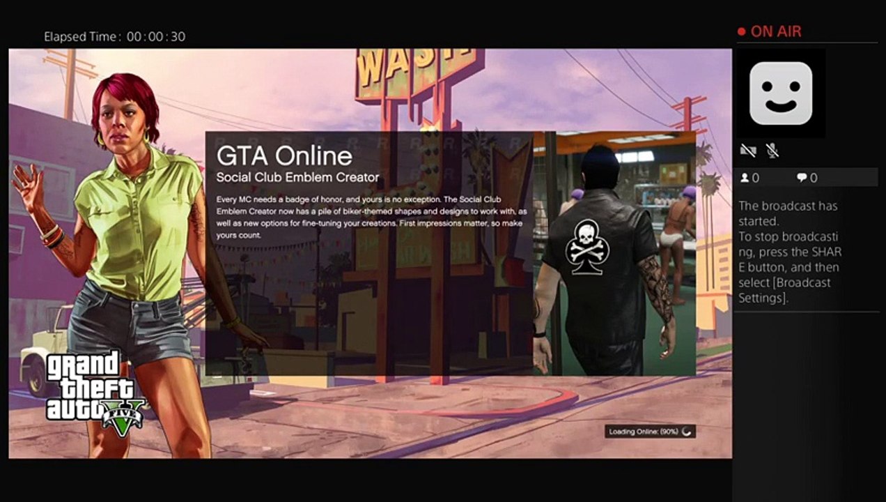 Gta v online action